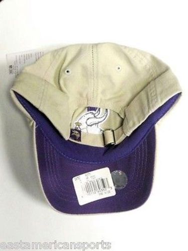 Vintage Minnesota Vikings Snapback Hat NFL Team Apparel OSFA 