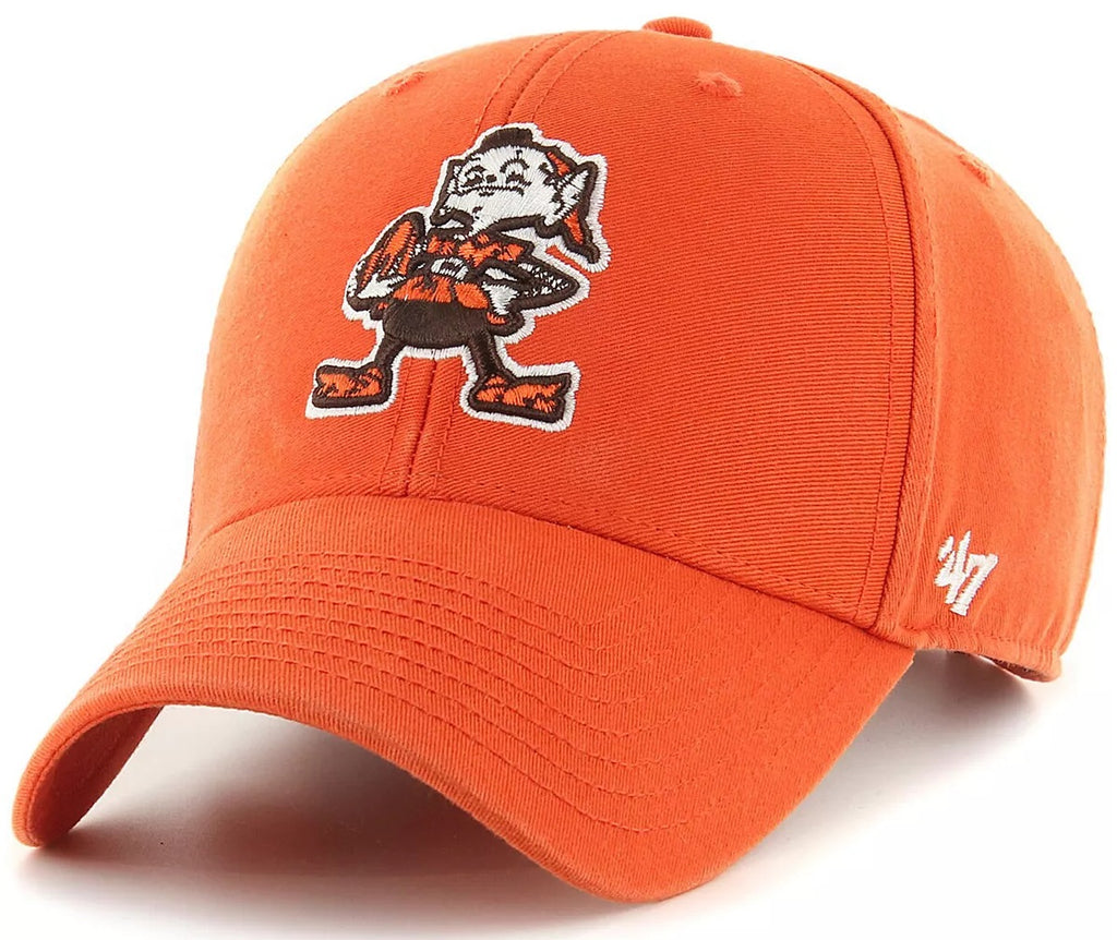 Cleveland Browns NFL '47 Orange Zubaz Clean Up Hat Cap Adult Men's