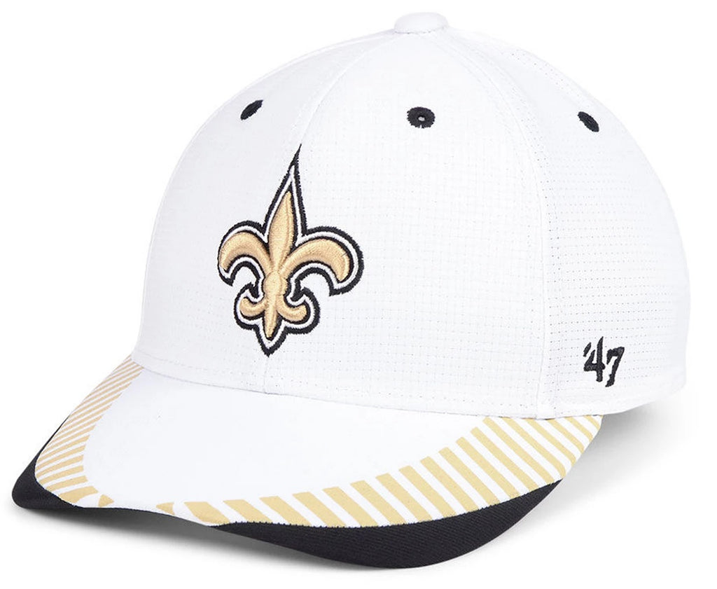 New Orleans Saints NFL22 Sideline 39THIRTY White/Black Flexfit