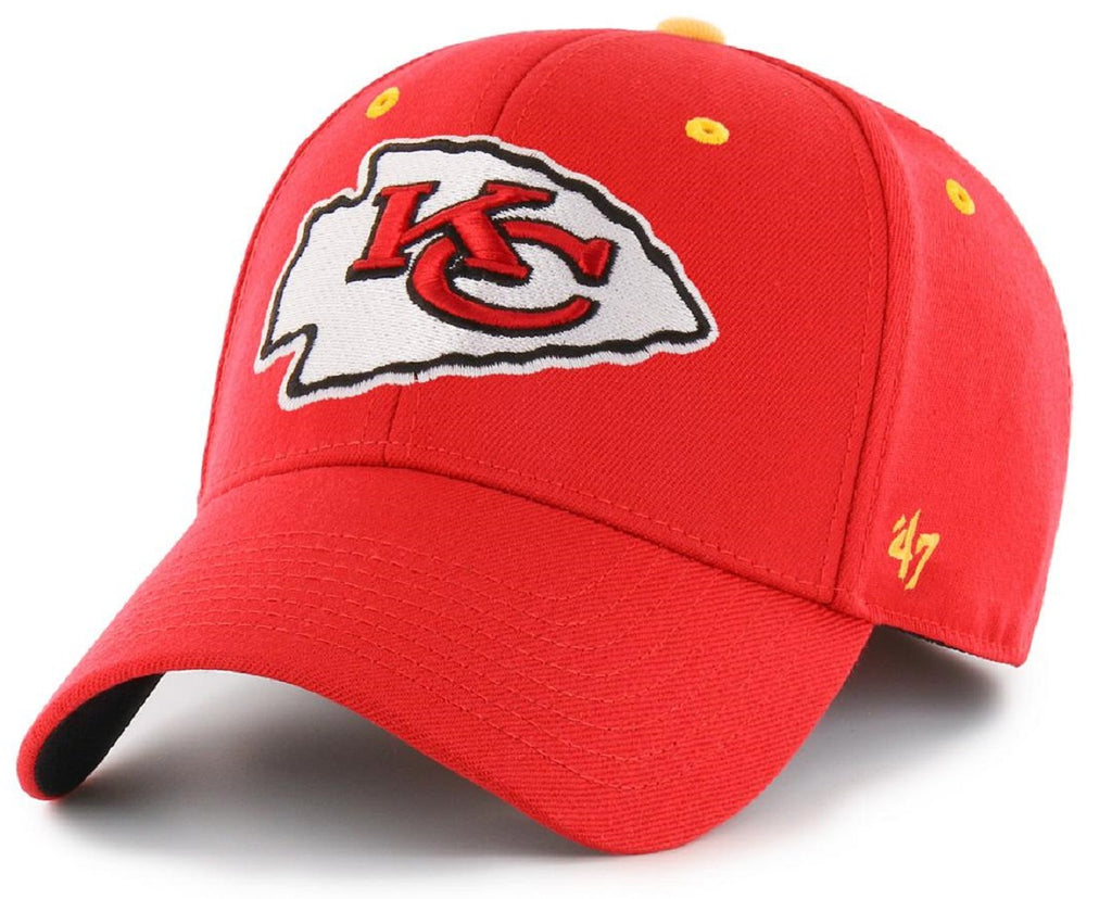 Kansas City Chiefs NFL '47 Kickoff Contender Hat Cap Stretch Fit