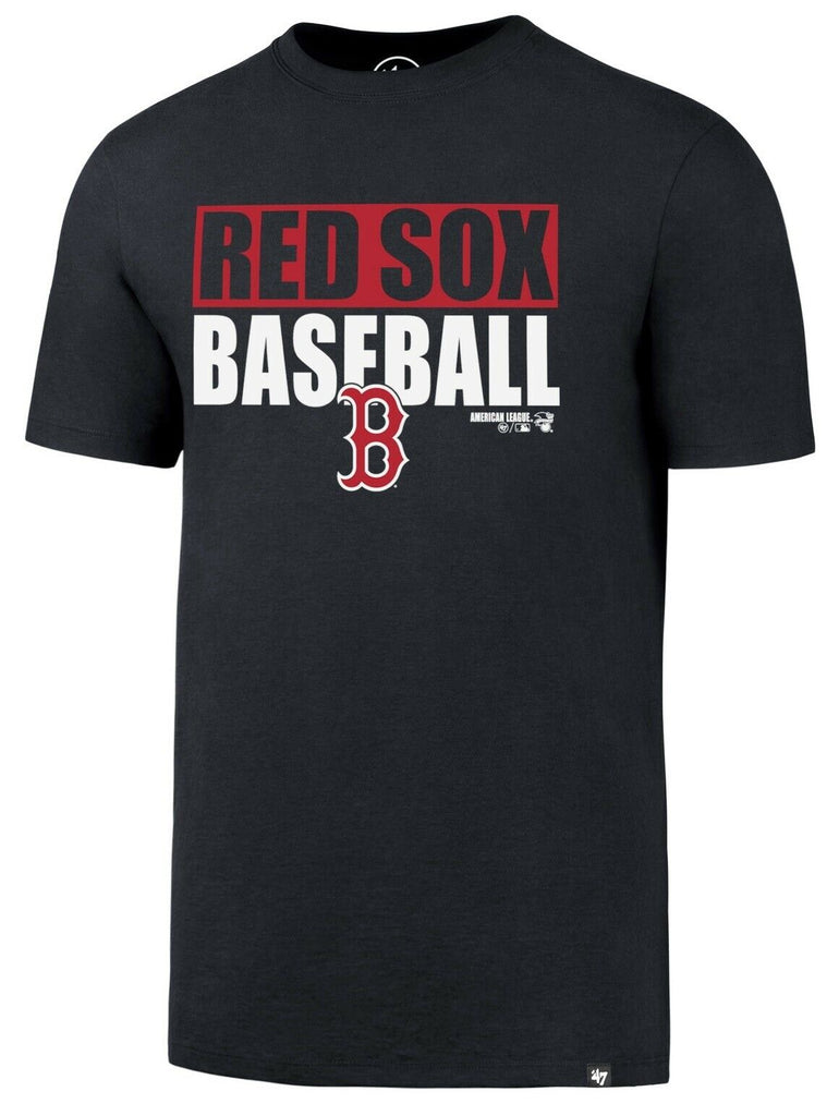 47 Boston Red Sox MLB Brand Slate Grey Knockaround Club Tee Gray T
