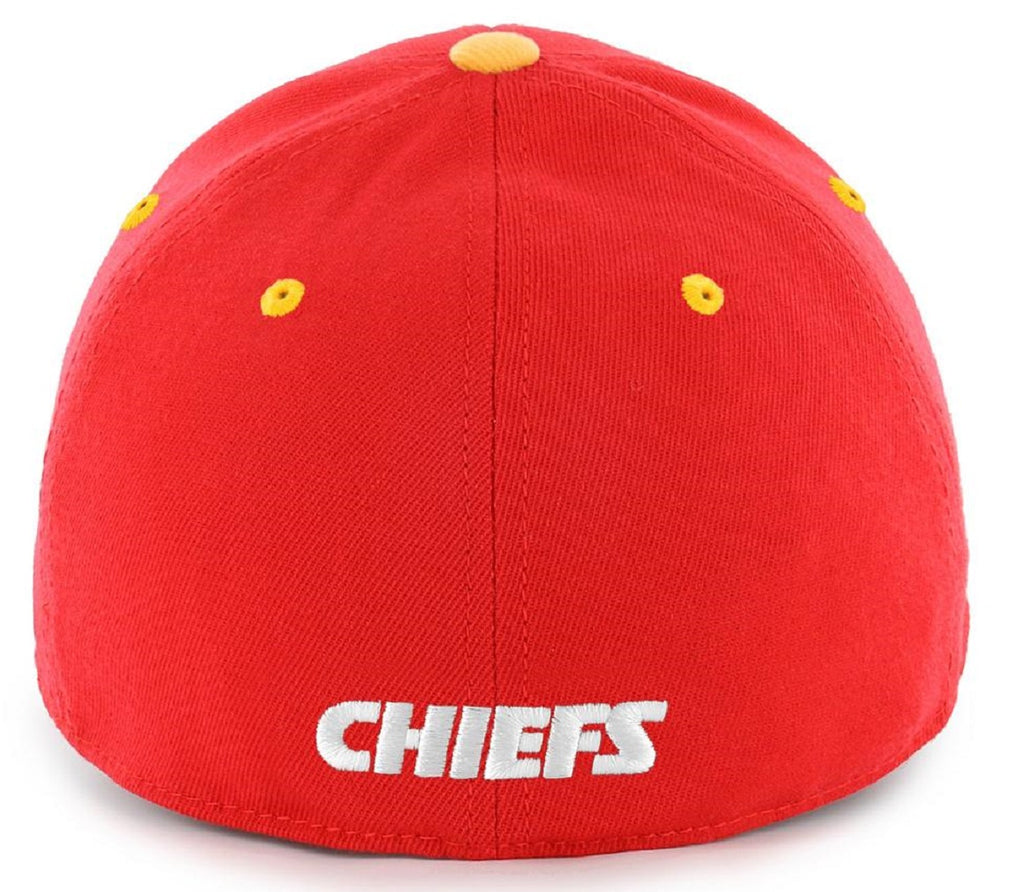 Youth '47 Red/White Kansas City Chiefs Scramble Adjustable Trucker Hat