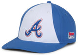 Atlanta Braves MLB OC Sports City Connect White Blue Hat Cap Adult Mens Snapback