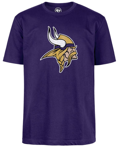 Minnesota Vikings NFL '47 Imprint Primary Logo Purple Tee T-Shirt Men's XL