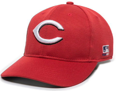 Cincinnati Reds MLB OC Sports Red Performance Hat Cap Adult Men's Adjustable