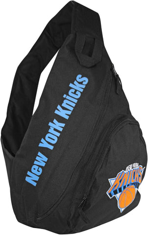 New York Knicks NBA Black Book Bag Camera Back Pack School Slingshot Logo Case