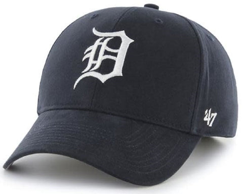 Detroit Tigers MLB '47 MVP Navy Blue Two Tone Hat Cap Adult Adjustable –  East American Sports LLC