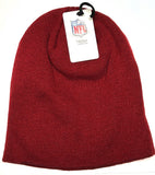 Washington Redskins NFL Classic Cardinal Red Cuffless Knit Hat Cap Adult Beanie