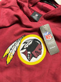 Washington Redskins NFL Reebok Youth Boys Throwback Hoodie Pullover Size 8 Small