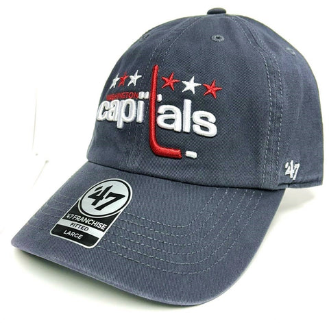 Washington Capitals NHL '47 Franchise Vintage Navy Blue Hat Cap Adult Men's Fitted Large - L