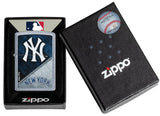 New York Yankees MLB Baseball Zippo Lighter Street Chrome 49742