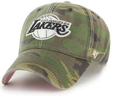 Los Angeles Lakers NBA '47 MVP Legend Camo Pink Under Visor Hat Cap Snapback