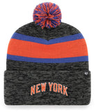 New York Knicks NBA '47 23 City Edition Double Sided Cuff Pom Knit Hat Cap Beanie