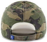 Kansas City Royals MLB '47 Camo Clean Up Dad Hat Cap Adult Men's Adjustable