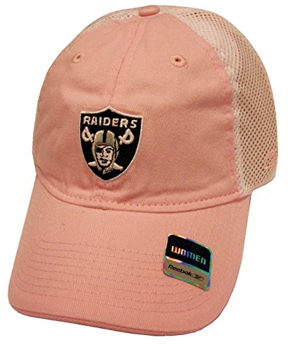 Las Vegas Raiders NFL Reebok Pink Slouch Relaxed Hat Cap Adjustable – East  American Sports LLC
