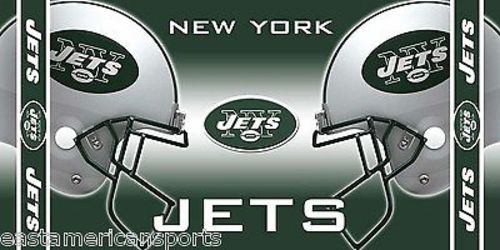 Northwest NFL New York Jets 30 x 60 inch Beach Towel, Puzzle Design