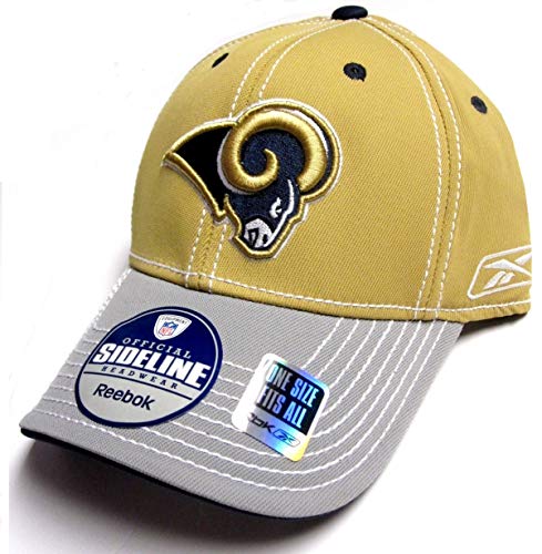 NFL Team Apparel Los Angeles Rams Navy Blue Structured Hat Cap