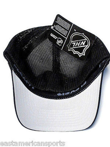 NHL Reebok Edmonton Oilers Vintage Retro Trucker Mesh Hockey Snapback Cap  Hat