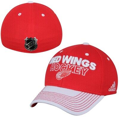 Men's adidas Camo Detroit Red Wings Locker Room Slouch Adjustable Hat